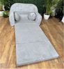 FORTISLINE Kindersofa Kindersofa Rosalia Ausklappbares Sofa aus Cord mit Verlängerung Bild 3