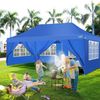 COBIZI Faltpavillon 3x6m Wasserdicht Stabil Partyzelt mit 6 Seitenwänden Bild 2