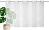 HOME WOHNIDEEN Scheibengardine MIGRON (1 St), halbtransparent, Polyester, Pastendruck Bild 3
