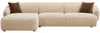 Vente-unique - MIBASTO Sofa StoffStoff Beige - B 171 cm x H 77 cm x L 317 cm Bild 2