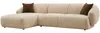 Vente-unique - MIBASTO Sofa StoffStoff Beige - B 171 cm x H 77 cm x L 317 cm Bild 3