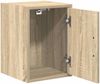 vidaXL Garagen-Wandschränke 2 Stk. Sonoma-Eiche Holzwerkstoff 860612 Bild 5