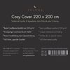 Wohndecke FELUNA Coral Fleece Kuscheldecke XXL – Superweicher Cashmere-Touch, Feluna, Tagesdecke Kaschmir-Touch 220 x 200 cm Bild 3