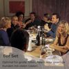 matches21 HOME & HOBBY Platzset Tischsets mit Glasuntersetzer 8er Set Braun Leinen Stoff-Optik, (8-St), Abwaschbare hitzebeständige PVC Platzsets Bild 3