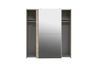 Schwebetürenschrank >Vrillisia< in Sonoma-Eiche - 170,3x190,5x61,2cm (BxHxT) Bild 4