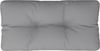 vidaXL Palettenkissen Grau 80x40x12 cm Stoff 360602 Bild 2