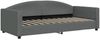 vidaXL Tagesbett Ausziehbar mit Matratzen Dunkelgrau 90x200 cm Stoff 3197207 Bild 4