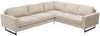 Places of Style Ecksofa Pinto, 250/290 cm, langer Schenkel, XXL, Ottomane, Cord, Feincord, Luxus-Microfaser Leder und Chenille Bild 3