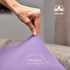 leevitex® Spannbettlaken Spannbettlaken Boxspringbett & Wasserbett Spannbettlaken 150 g/m², Gummizug: rundum, Mako-Baumwolle, ÖkoTex, 180x200 – 200x220 cm + 40 cm Steg Bild 4