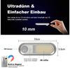 Sunicol Schrankleuchte LED Schrankbeleuchtung mit Bewegungsmelder, USB Aufladbar, Dimmbar Nachtlicht für Küche, Schnurlose magnetische Lampe Bild 2