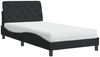 vidaXL Bett mit Matratze Schwarz 100x200 cm Samt 3208642 Bild 4