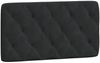 vidaXL Bett mit Matratze Schwarz 100x200 cm Samt 3208642 Bild 5
