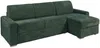 Vente-unique - CALITO Sofa SamtStoff Grün - B 223 cm152 cm x H 85 cm x L 298 cm Bild 2