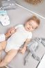 Meyco Baby Wickelauflagenbezug Uni Light Grey (1-tlg), 85x75cm Bild 2