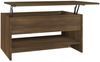 vidaXL Couchtisch Braun Eichen-Optik 80x50x40 cm Holzwerkstoff 819298 Bild 2