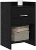 vidaXL Nachttische 2 pcs Schwarze Eiche 40 x 30 x 60 cm Holzwerkstoff 8010982 Bild 2