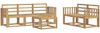 vidaXL Outdoor-Sofagarnitur 6 pcs Weiß 59 x 59 x 37 cm 3387238 Bild 2