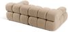 Micadoni Modulares Sofa Bellis 2-Sitzer Boucle Rolf Sand Bild 3