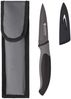 3er Set Küchenmesser mit Klingenschutz schwarz C1 Bild 5