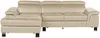 Ecksofa Leder MISHIMA - Taupe - Ecke Links Bild 3