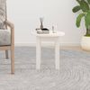 vidaXL Couchtisch Weiß Ø 35x35 cm Massivholz Kiefer 822338 Bild 3
