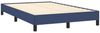 vidaXL Boxspringbett mit Matratze Blau 120x190 cm Stoff 3269729 Bild 4