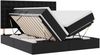 vidaXL Bett mit Stauraum und LED Schwarz 180 x 200 cm Kunstleder 3372813 Bild 2