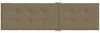 vidaXL Liegestuhl-Auflage Melange Taupe (75+105) x 50 x 4 cm Stoff 4002495 Bild 5