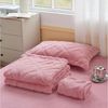 KEAYOO Bettwäsche TF, Polyester, 2 teilig, Flauschig warmes Teddy Plüsch warm für Winter Bild 4