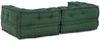 vidaXL 2-Sitzer-Modulsofa Grün 140x70x36 cm Stoff 4019036 Bild 5