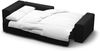Micadoni Ecksofa Victor 3-Sitzer Links Samt Schwarz Bild 5