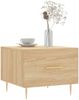 vidaXL Couchtische 2 Stk. Sonoma-Eiche 50x50x40 cm Holzwerkstoff 829371 Bild 3