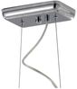 Pendelleuchte YOGA G9, 42W inkl. Leuchtmittel Metall/glas chrom/weiß Bild 4
