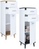 VCM Kommode & Sideboard Dalosa 918179 Weiß / Honig-Eiche H. 97 x B. 32 x T. 28 cm Bild 1