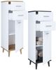 VCM Kommode & Sideboard Dalosa 918179 Weiß / Honig-Eiche H. 97 x B. 32 x T. 28 cm Bild 4