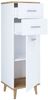 VCM Kommode & Sideboard Dalosa 918179 Weiß / Honig-Eiche H. 97 x B. 32 x T. 28 cm Bild 3