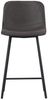 Bronx71 Barhocker Leder Mikky 65 - 78 cm anthrazit - 2er Set Bild 3