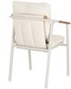 4er-Set Gartenstuhl Adilona - Aluminium Cremebeige, Olefin-Stoff, mit Armlehnen Bild 5