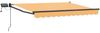 vidaXL Manuelle Gelenkarmmarkise mit LEDs Sand 3426211 Bild 2