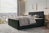 99rooms Boxspringbett Bergamo (Schlafzimmerbett, Bett), 140/160/180/200x200 cm, in Webstoff MALMO_NEW, mit Topper Bild 4