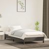 Einzelbettgestell Design für Erwachsene ohne Matratze Dunkelgrau 90x190 cm Samt d4683e Bild 2