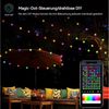 VIVIHEYDAY LED-Lichterkette Bunt, 33/66/132 LED Kugel Lichterkette mit Fernbedienung & Timer, USB-Music Sync, APP-Steuerung, Party, Garten, Hochzeit, Weihnachtsdeko Bild 2
