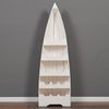 Weinregal VINO-L Antique-White ca. H150cm Bootsregal Holzregal Flaschenregal Bild 3