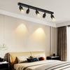 ZMH Moderne schwarze Deckenleuchte: 5 verstellbare Deckenstrahler aus Metall, GU10 Deckenlampe, für Schlafzimmer, Esszimmer, ohne Leuchtmittel Bild 3
