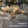 Peill+Putzler Germany |Kaffeeservice aus Porzellan | 18-teiliges Geschirrset für 6 Personen | Klassisches Design in weiß mit schwarzem Rand | Runde Teller in zwei Größen & runde Tassen | Geschirrset Bild 5