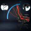hjh OFFICE Gamingstuhl GAMEBREAKER SX 04 Stoff, Kunstleder Schwarz/Rot Bild 2