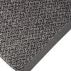 Möve Brooklyn Fischgrat 2 tlg. Frottier-Set - 2 X Duschtuch (80 X 150cm) - 600 g/m2 - Nature/Black Bild 2