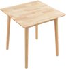 Esstisch Klijori für 2 Personen 75x75x74 cm Holz Natur [en. casa] Bild 4
