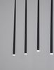Nova Luce 9601007 GIONO LED Pendelleuchte 7-flammig 3000K Schwarz Bild 4