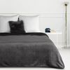 Wohndecke TEDY Teddy-Fleece kuschelige Sofadecke Sesselschoner Extra weich stahl 70x160 cm stahl Bild 3